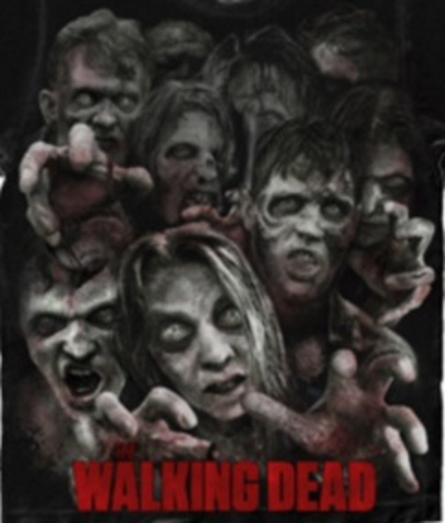 (image for) Zombie Hoarde Walking Dead T-Shirt